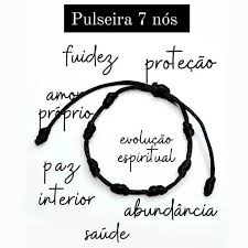 Pulseira 7 nós-Autoconhecimento e Sabedoria
