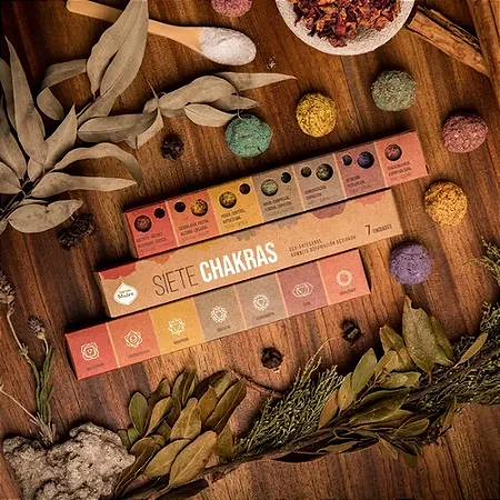 Bombitas De Defumação Sagrada Madre- 7 Chakras