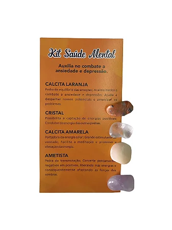 Kit Pedras Saúde Mental