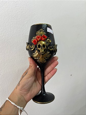 Taça De Pomba Gira - Decorada 21CM