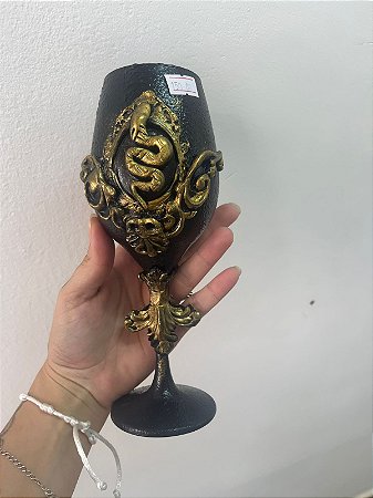 Taça De Pomba Gira - Decorada 21CM