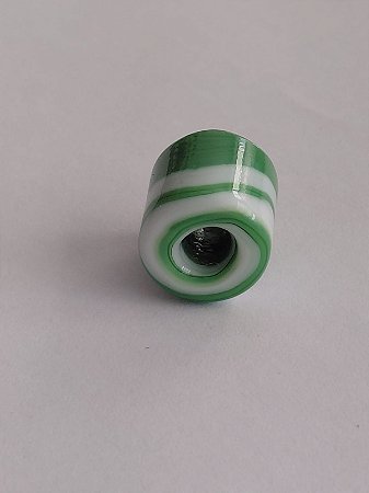 Firma De Murano - Verde Com Detalhes Branco