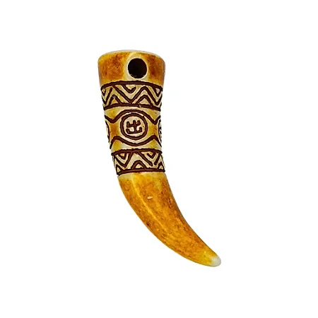 Pingente De Dente de Resina - 6CM