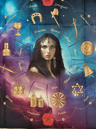 Toalha Para Oraculo - Cigana