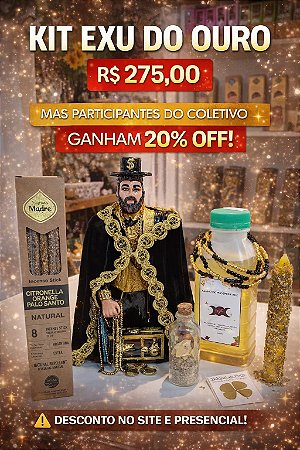 Kit - Exu Do Ouro - Coletivo