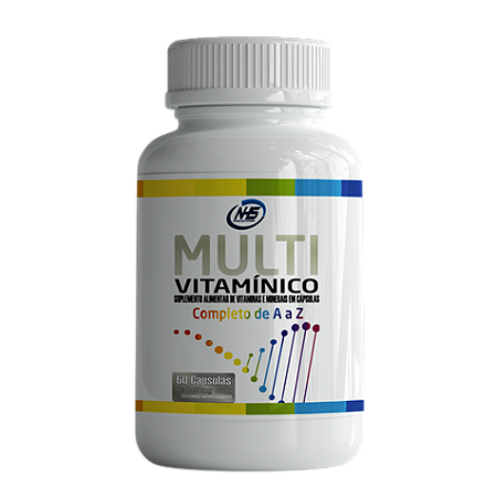 MULTIVITAMINICO - 60 CÁPSULAS 1000MG