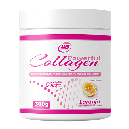 POWERFUL COLLAGEN LARANJA - 300g