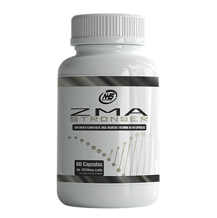 ZMA STRONGER - 60 CÁPSULAS 1000mg