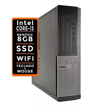 Computador Dell Optiplex Core I5 / 8gb / Ssd / Wifi (Recondicionado)