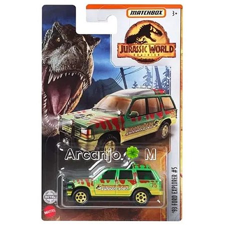 Matchbox 93 Ford Explorer Jurassic World