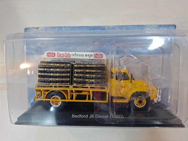 Bedford J6 Coca-Cola caminhões de entrega Ano de construção 1964 amarelo