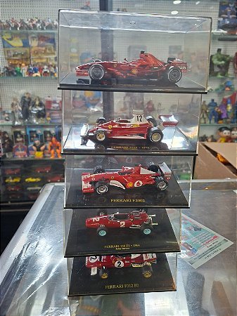 Coleção de miniaturas de carros de Fórmula 1 da Ferrari