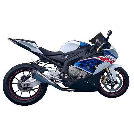 Escapamento Full Ponteira HexaGP Coletor Racing 4X2X1 ø60mm Inox Bmw S1000RR 2010-2019 Power Escapamentos