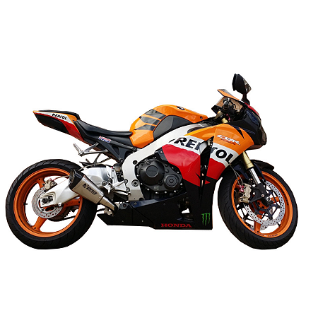 Escapamento Ponteira HexaGP Link Curto CBR 1000RR 2008-13 Power Escapamentos