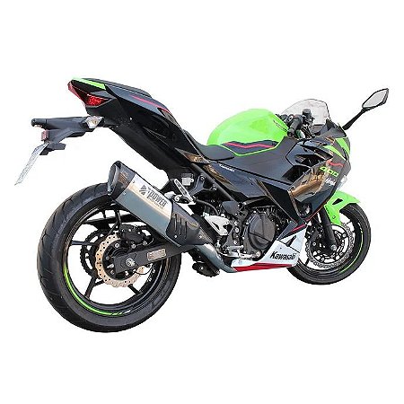 Ponteira Escapamento Esportivo completo moto kawasaki z400 ninja