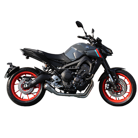 Escapamento Full Ponteira SBK "P" | Coletor Curto 3X1 Inox Yamaha MT-09 Power Escapamentos
