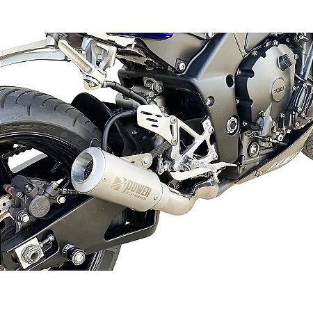 Escapamento Ponteira SC Inox Racing Link (60mm) Inox Yamaha Yzf-R1