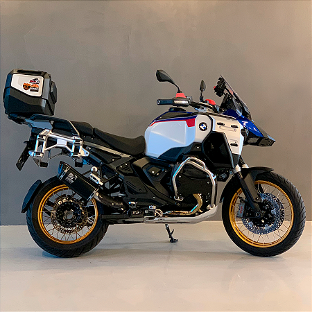 Escapamento Ponteira PW25R Inox Link Inox Bmw R1300GS Power Escapamentos