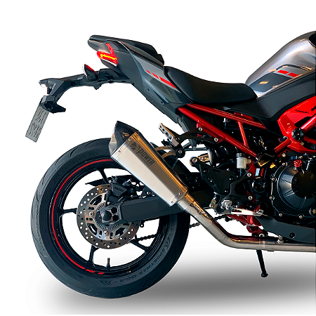Escapamento Ponteira R66GP Full Coletor 4X1 Inox Kawasaki Z900