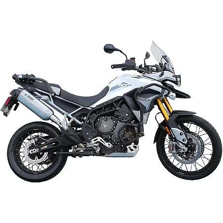 ESCAPAMENTO PONTEIRA R66 + LINK EM AÇO INOX TRIUMPH TIGER 900 2024-2025