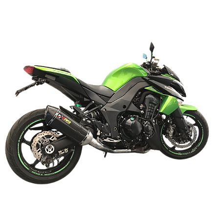 Escapamento Ponteira R66 Carbono Full Inox Kawasaki Z1000 | Ninja 1000