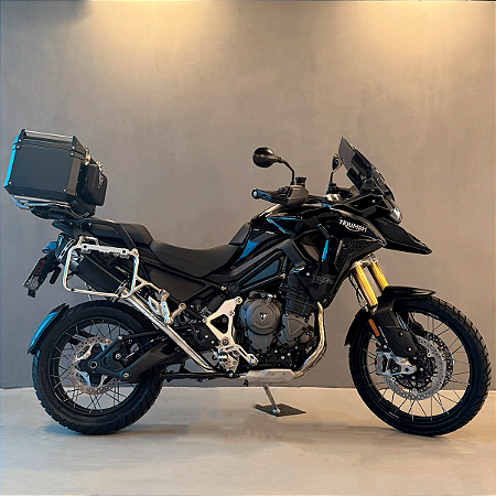 Escapamento Power Ponteira PW25 coletor FULL INOX Tiger 1200 2025 triumph