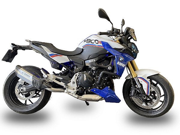 Escapamento Ponteira PW21 Inox + Link Inox BMW F900GS Power Escapamentos