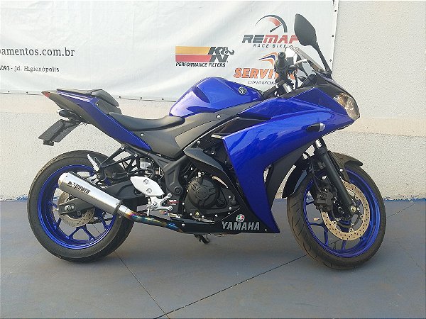 ESCAPAMENTO FULL SBK G COLETOR LONGO 2X1 INOX YAMAHA MT-03/YZF-R3 POWER