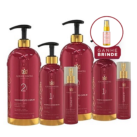 2 Kit's Liso de Milhões + Sérum Finalizador [GRÁTIS]