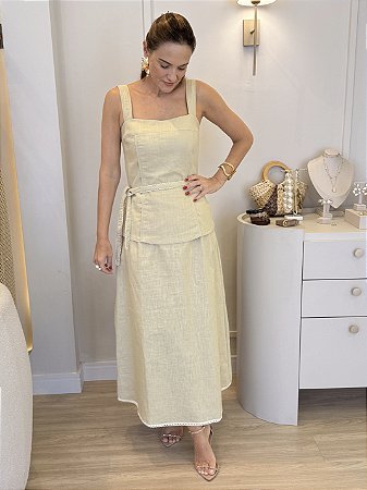 Vestido Linho Zoe