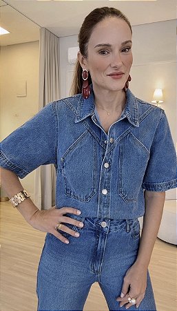 Camisa Jeans Viola
