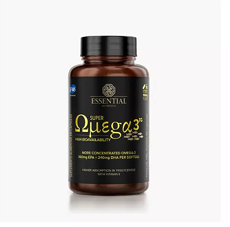 SUPER ÔMEGA-3 TG 90 CAPS - ESSENTIAL