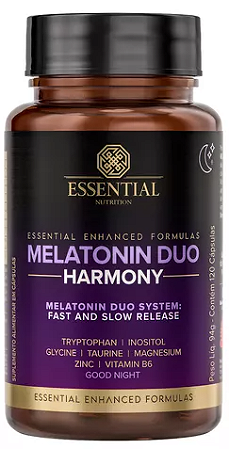 MELATONIN DUO HARMONY 120 CAPS - ESSENTIAL