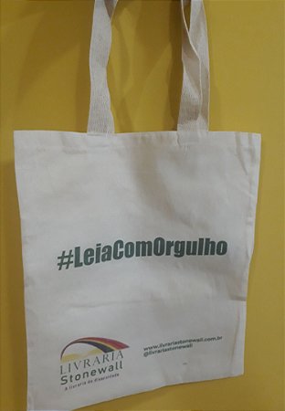 SACOLA ECOLÓGICA #LEIACOMORGULHO
