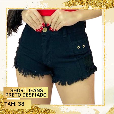 Short Jeans Barra Desfiada