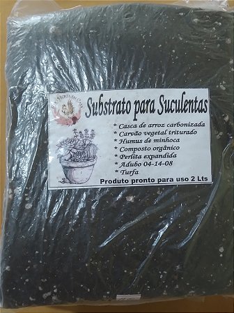 Substrato para suculentas