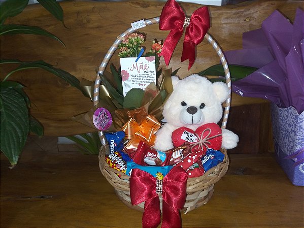Cesta com Urso