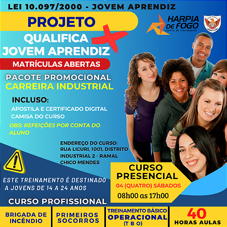 Curso para Jovem Aprendiz - Aprendizagem 4.0
