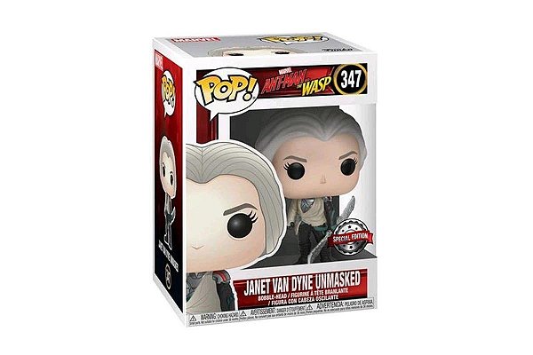 Funko Pop! Ant-man and the Wasp - Janet Van Dyne Unmasked 347