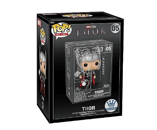 Funko Pop! Die-Cast Marvel Thor 05 Exclusivo