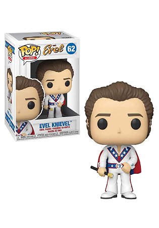 Funko Pop! Icons: Evel Knievel with Cape 62 (Styles May Vary)