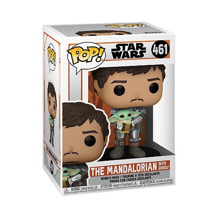Funko Pop! Star Wars - The Mandalorian with Grogu 461