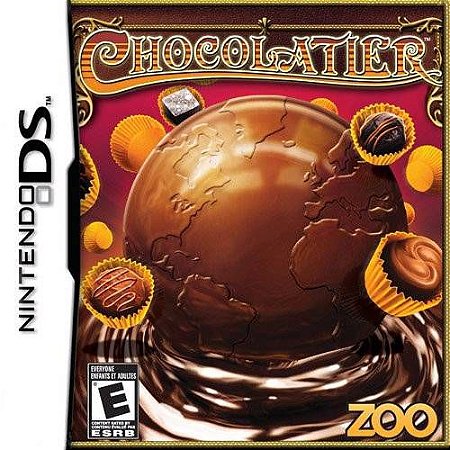 Jogo de Estratégia Chocolatier - Nintendo DS (Ano de lançamento 2010)