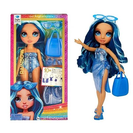 Boneca Rainbow High Swim & Style - Skyler Bradshaw 27cm (Azul)