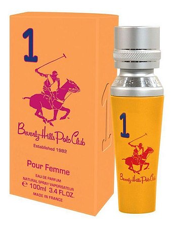 Perfume Beverly Hills Polo Club Women No 1 100ml - Selo Adipec