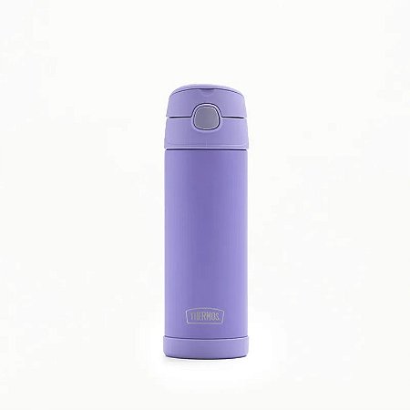 Garrafa Térmica Infantil Funtainer F404 Lilás Thermos - 470ml