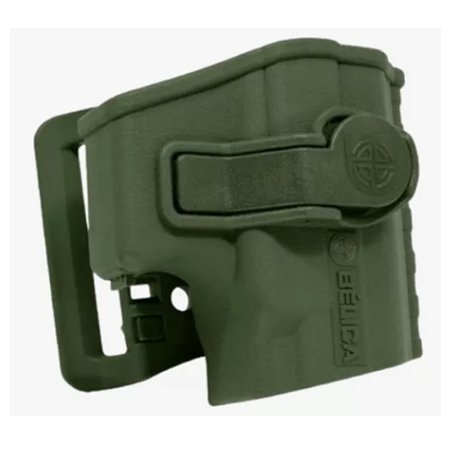 Coldre Universal Bélica Eagle Fit Passador Verde DESTRO