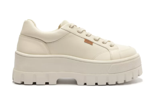 Tênis Anacapri Off-White Tratorado Catarina