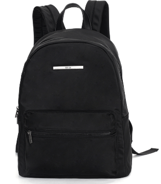 Mochila Santa Lolla Grande Nylon Preta