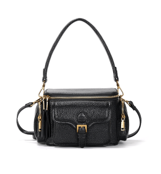 Bolsa Santa Lolla Floater Preta Alça De Ombro